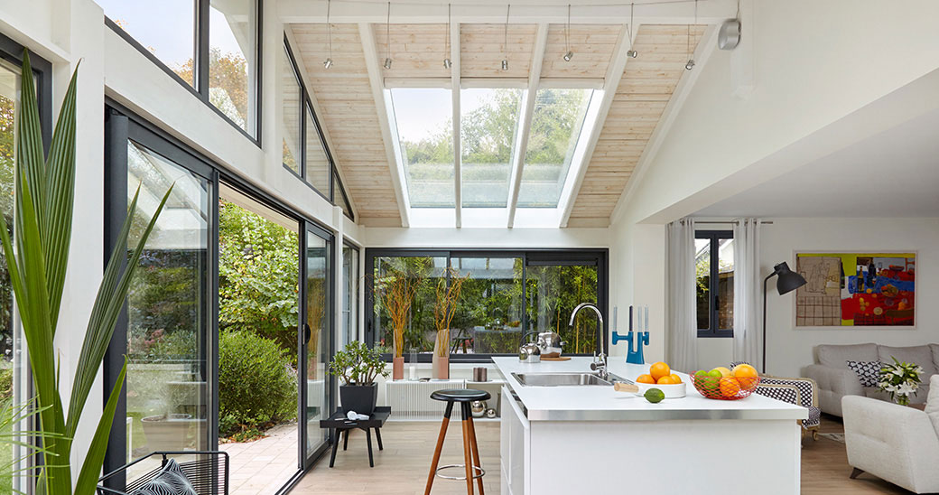 remplacer veranda extension bois