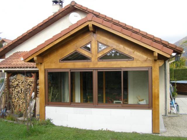 veranda bois drome