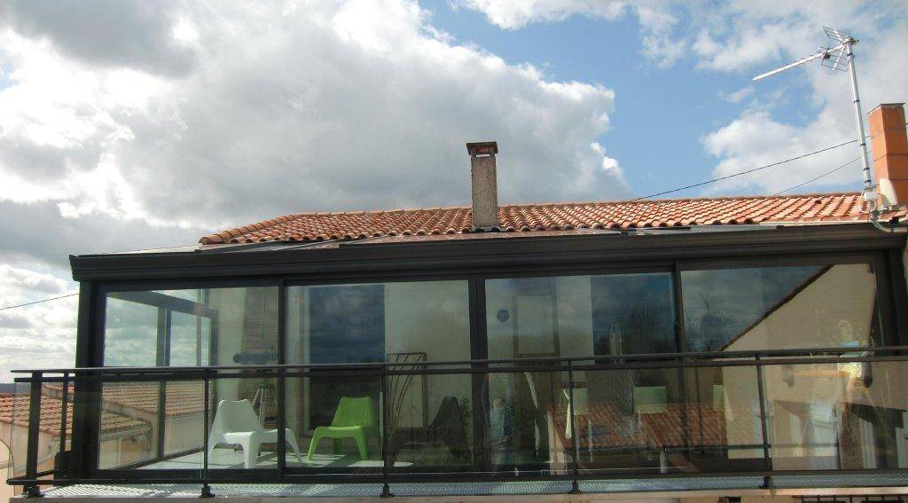 veranda sur balcon terrasse