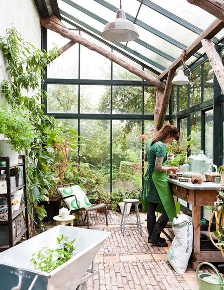 veranda en serre