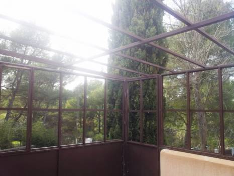 veranda provencale fer forge