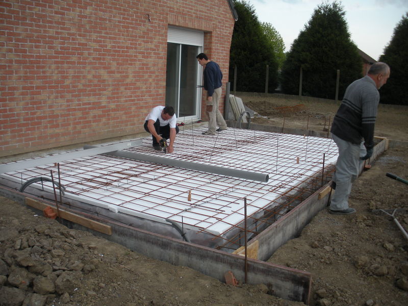 beton pour veranda