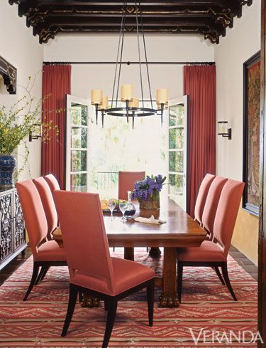veranda magazine drapery