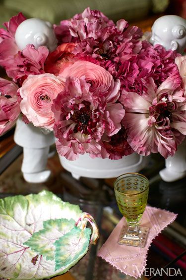 veranda magazine floral arrangements