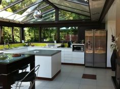amenagement veranda cuisine
