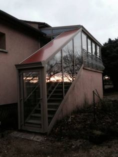 veranda pour escalier exterieur