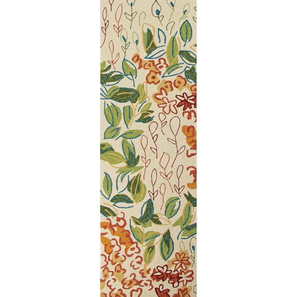 veranda floral area rug