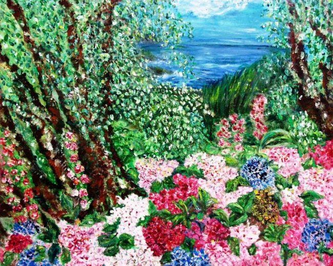 veranda fleurie