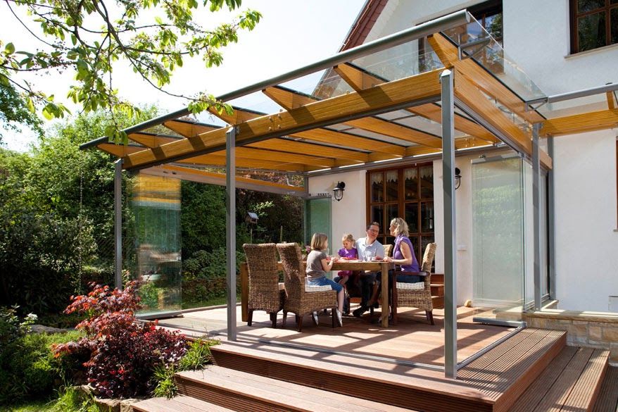 wooden veranda design