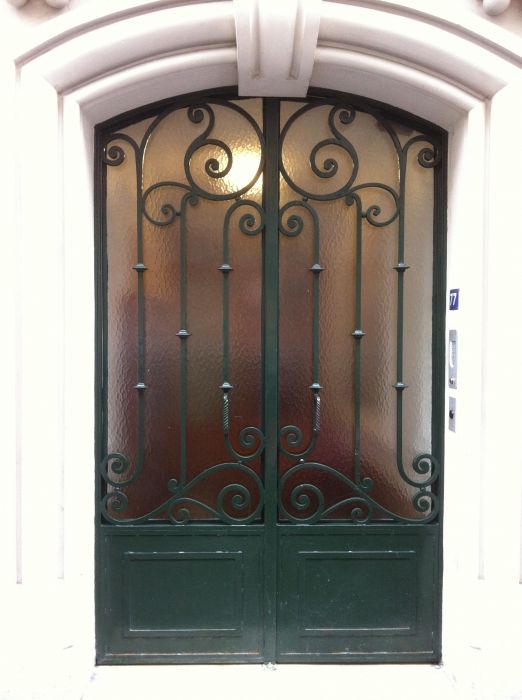 porte veranda fer