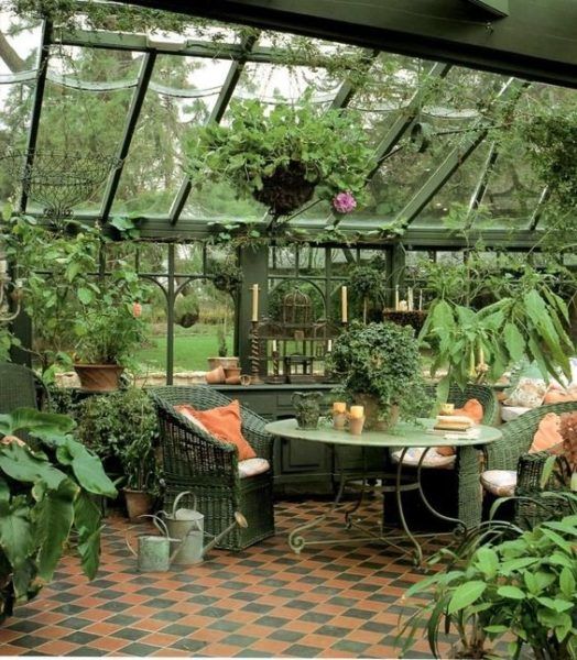 amenagement veranda jardin