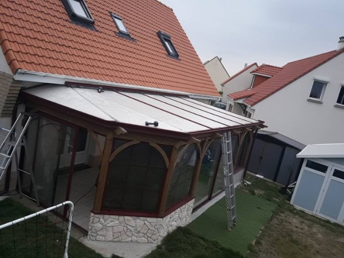 veranda nord alu bois