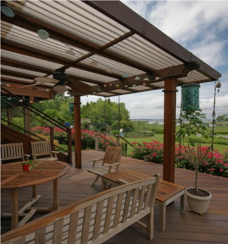 metal roof verandah
