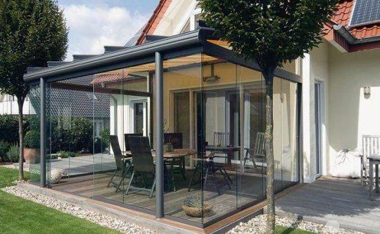 veranda alu verre