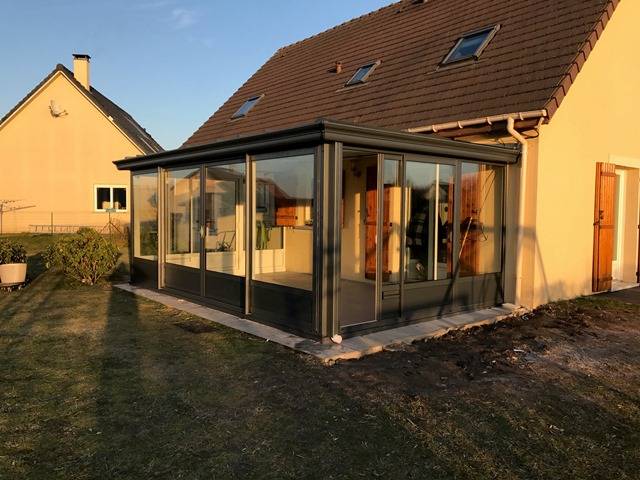 veranda rideau coulissant
