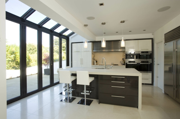 modele veranda pour cuisine