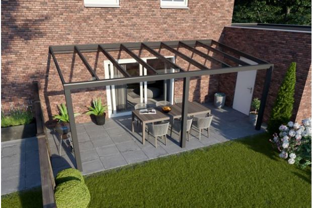 aluminium veranda inkorten