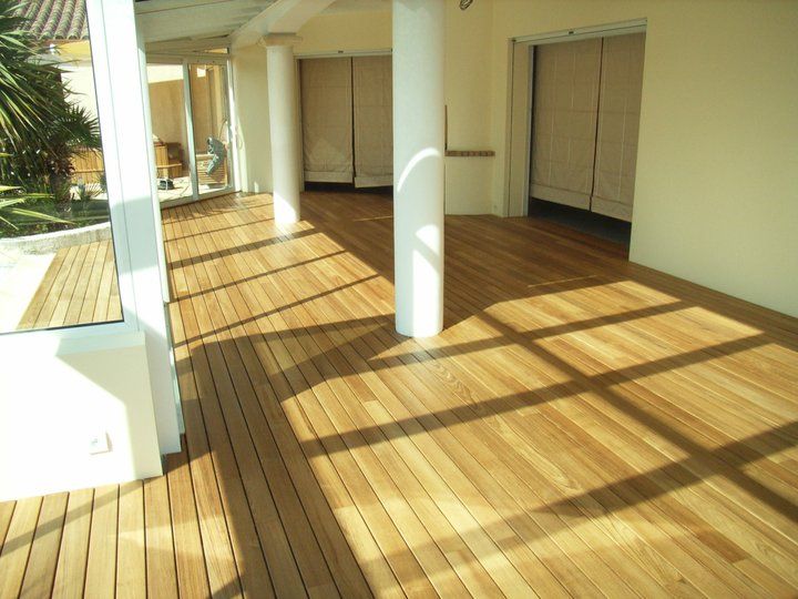 parquet veranda