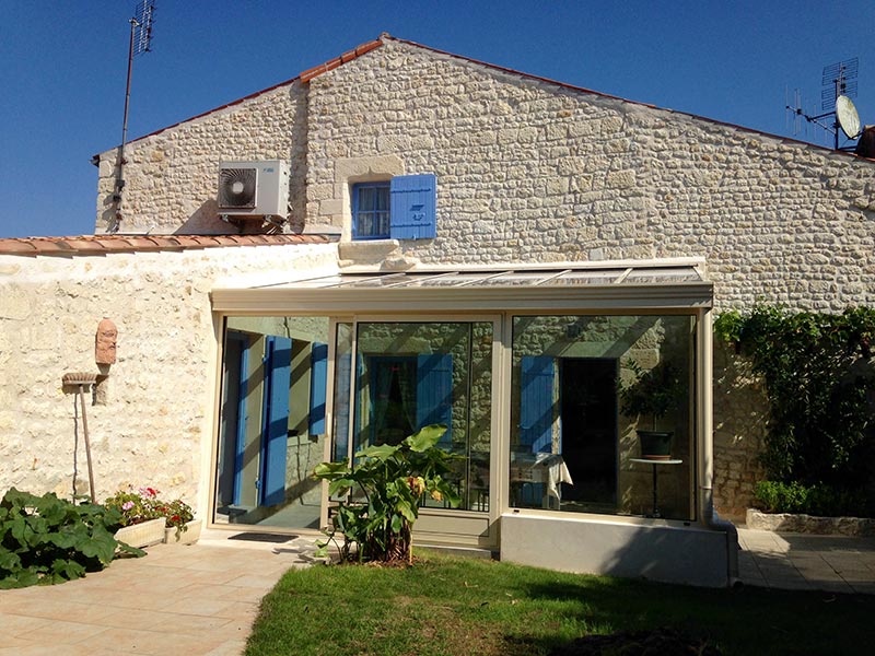 veranda en charente maritime