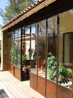 veranda provencale fer forge