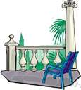 veranda literature definition