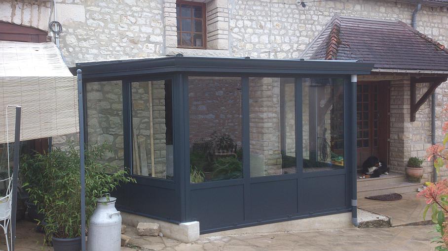 veranda bois dijon