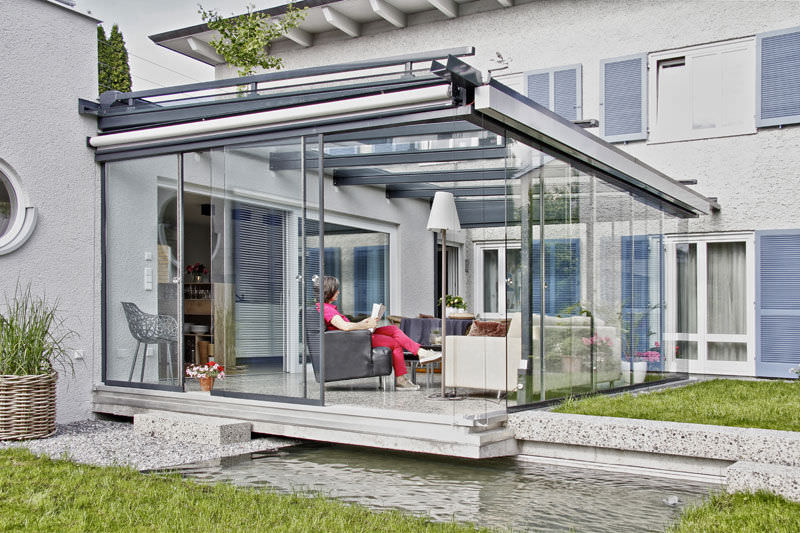 veranda tout verre