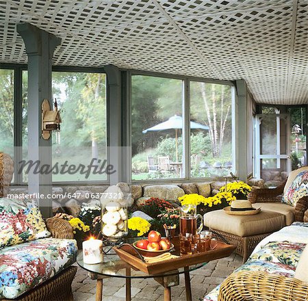 veranda grillagÃ©e