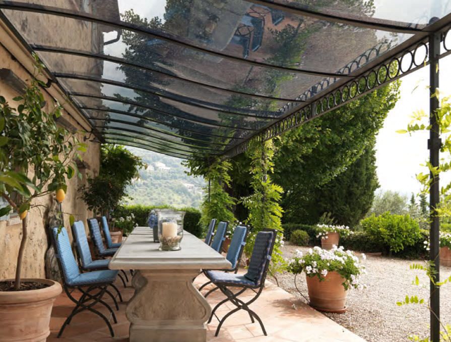 veranda en fer d'occasion