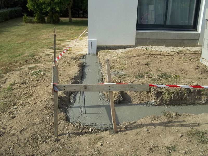 realiser fondation veranda