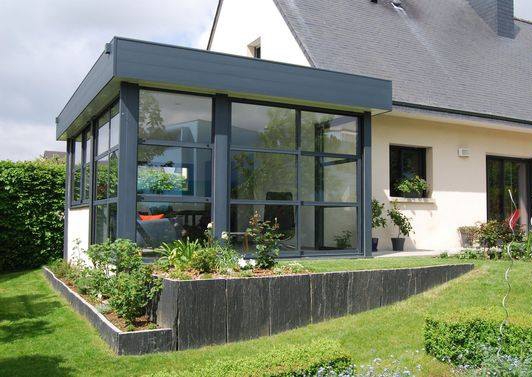 veranda sur maison traditionnelle
