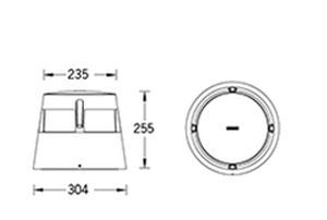 veranda pillar light