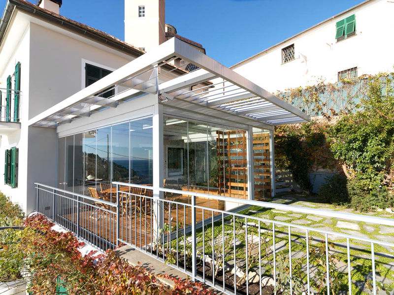 veranda acier galvanisÃ©