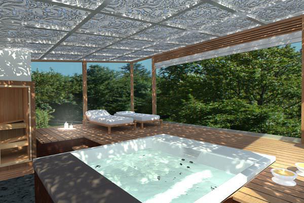 veranda jacuzzi