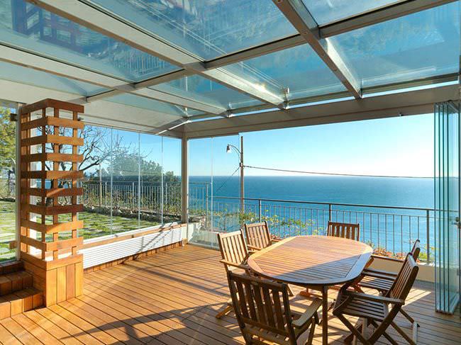 veranda en acier galvanisÃ©