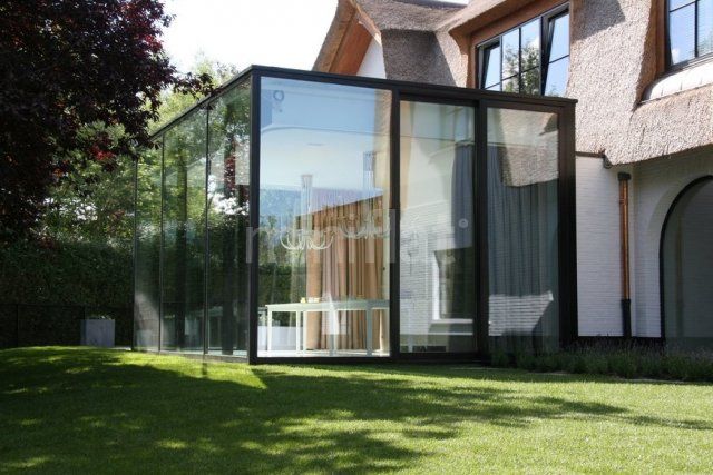 moderne veranda staal