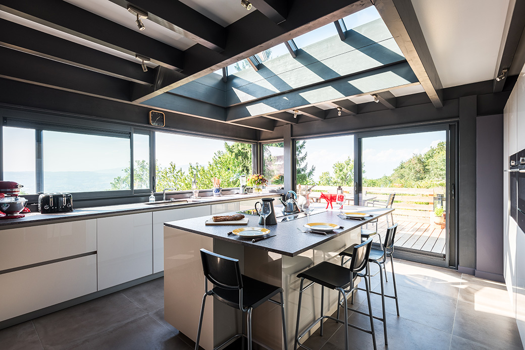 veranda cuisine salon