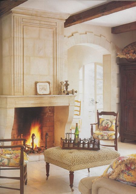 veranda magazine fireplaces