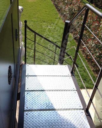 veranda pour escalier exterieur