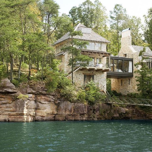 veranda magazine lake house