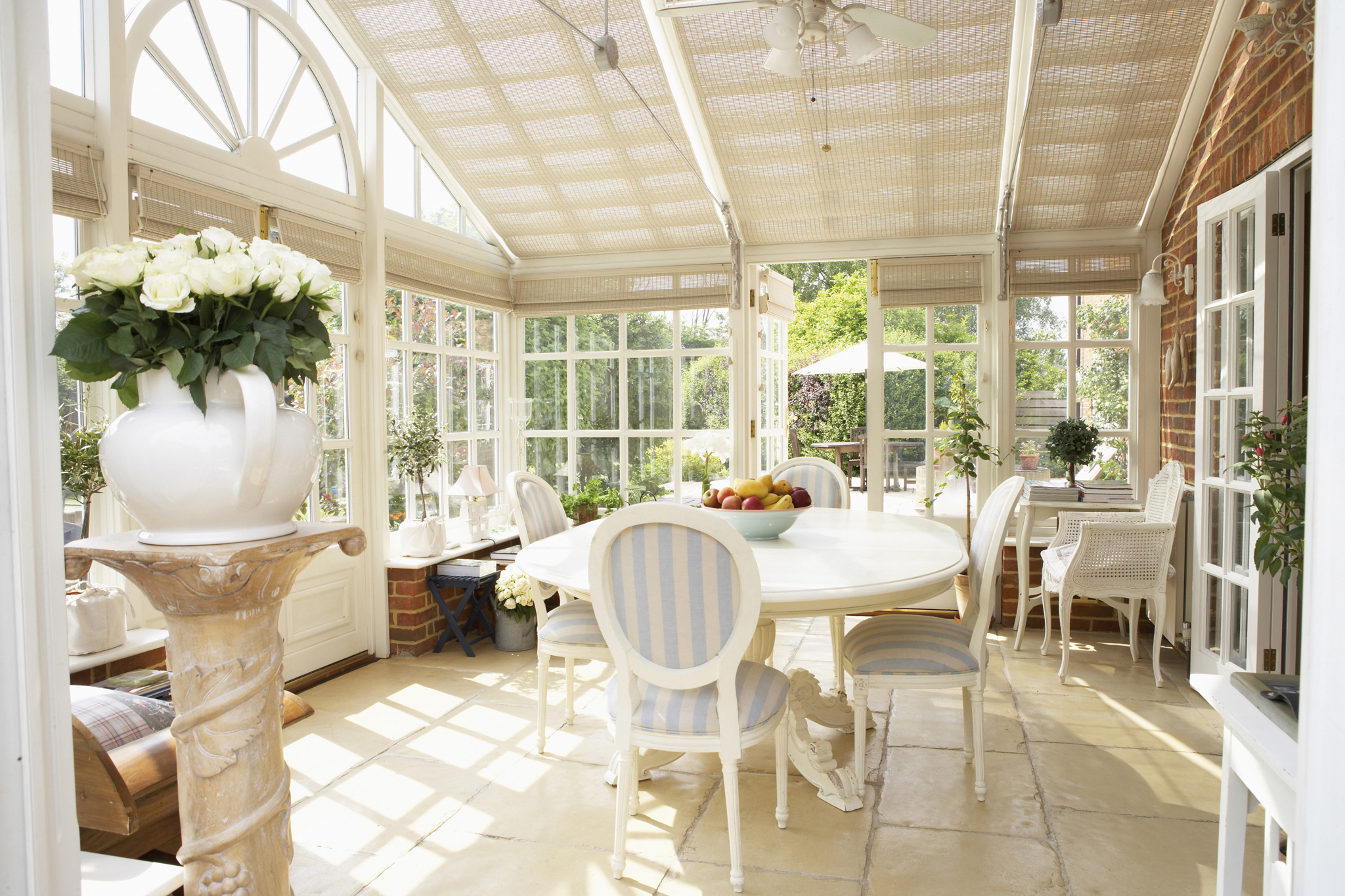 comment amenager une veranda en longueur