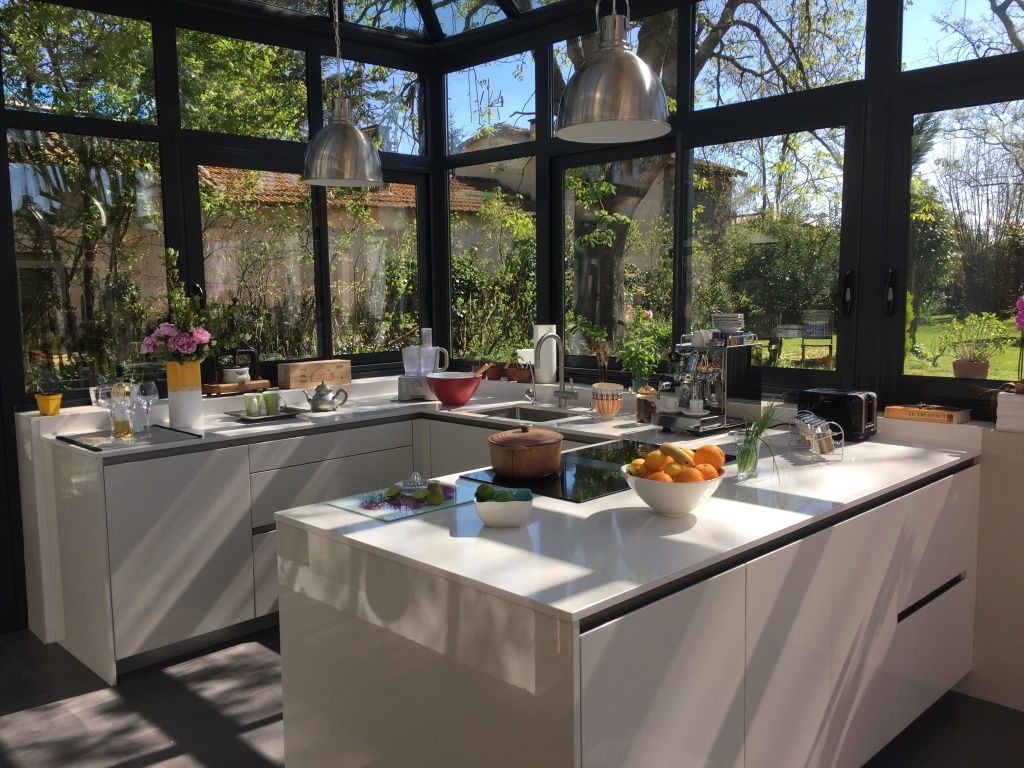 cuisine sous vÃ©randa photos