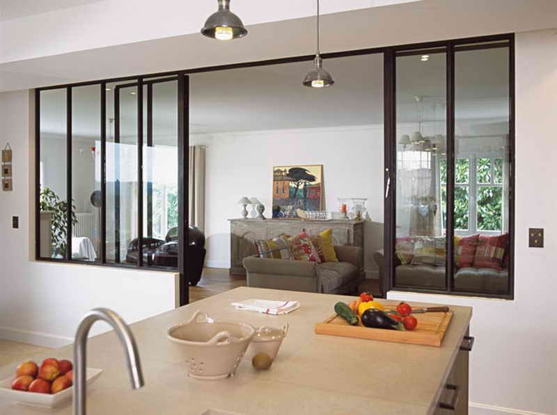 veranda separation cuisine