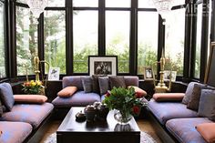 veranda type bow window