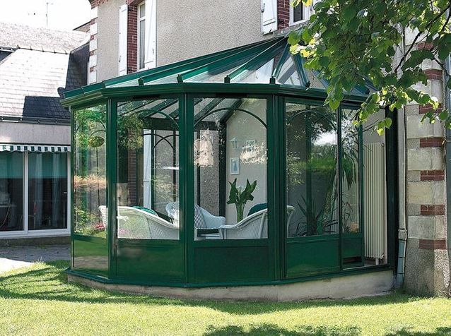 veranda exagonale