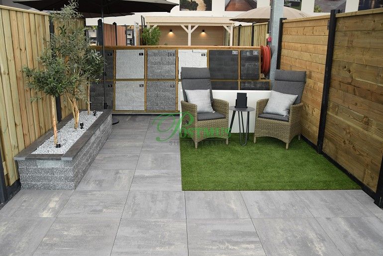 betontegel veranda