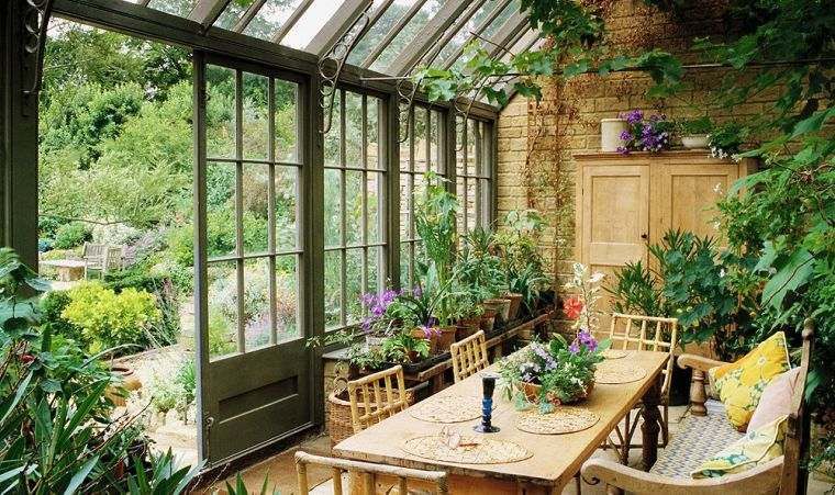 amenagement veranda jardin