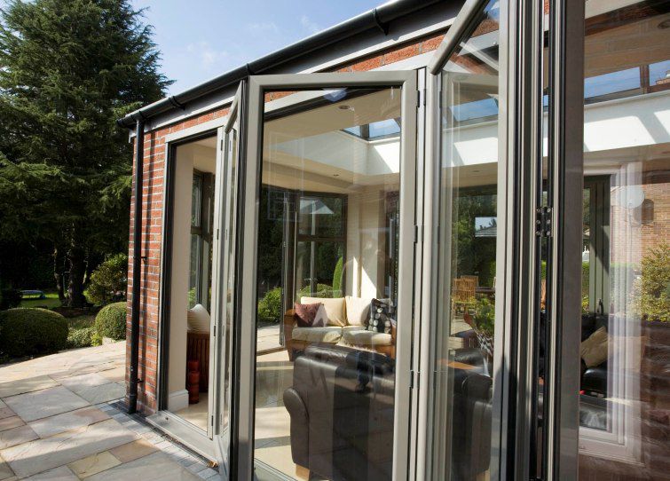 veranda verre metal