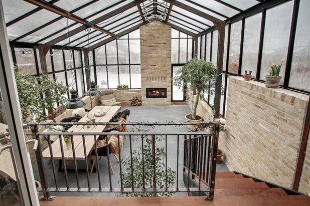 jardin sous veranda