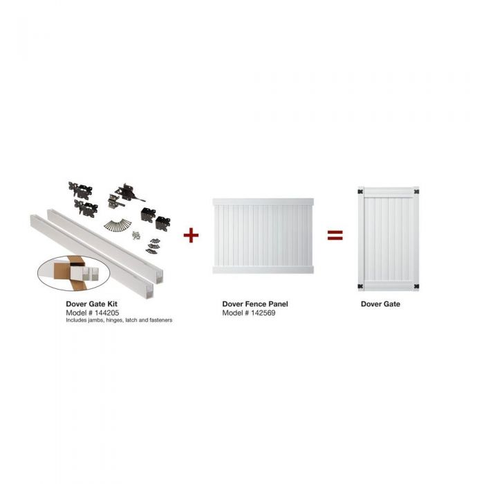 veranda gate kit vinyl